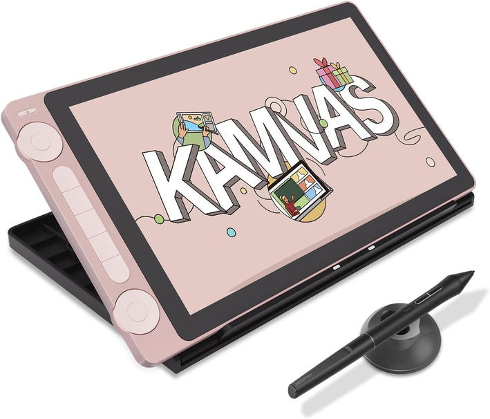 Tablet graficzny Huion Kamvas 13 Pink-3