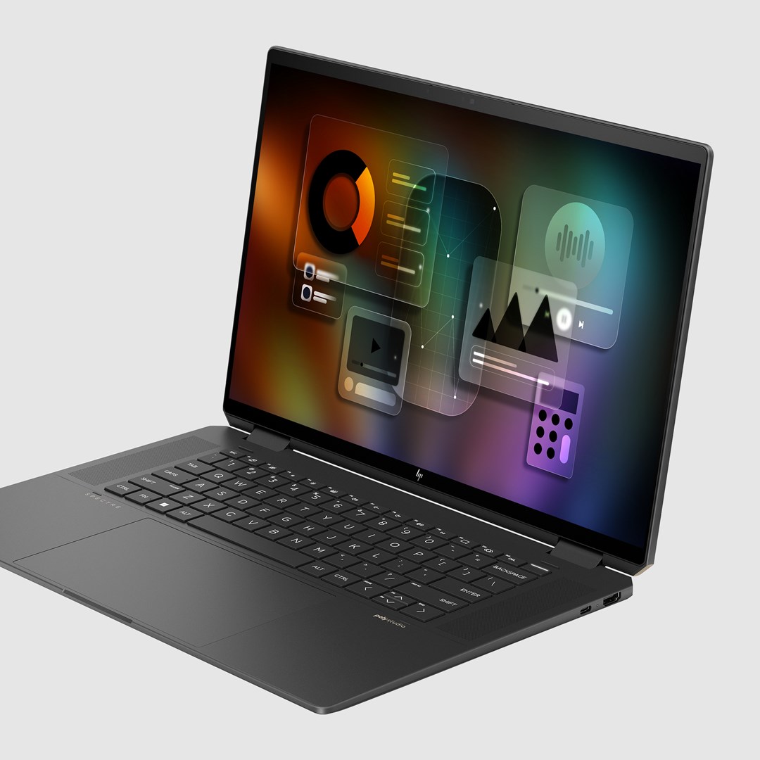 Laptop HP Spectre x360 16-aa0233nw (16", OLED, 2.8K, Intel Core Ultra 7 155H, 16GB, 1TB SSD, NVIDIA GeForce RTX 4050, Windows 11 Pro, Non-HR tipkovnica, Crna)-13