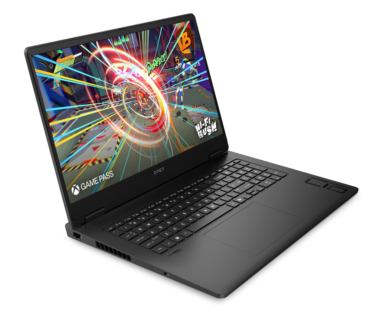 Laptop HP OMEN 17-db0128nw (17.3", IPS, Full HD, AMD Ryzen 5 8645HS, 16GB DDR5, 512GB SSD, NVIDIA GeForce RTX 4060 8GB, Windows 11, Non-HR tipkovnica, Crna)-1