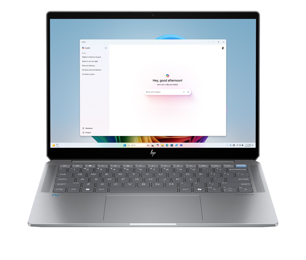 Laptop HP OmniBook Ultra 14-fd0003nn (14", 2.2K, Touch, AMD Ryzen AI 9 365, 16GB, 1TB SSD, AMD Radeon 880M, Windows 11, HR tipkovnica)-0