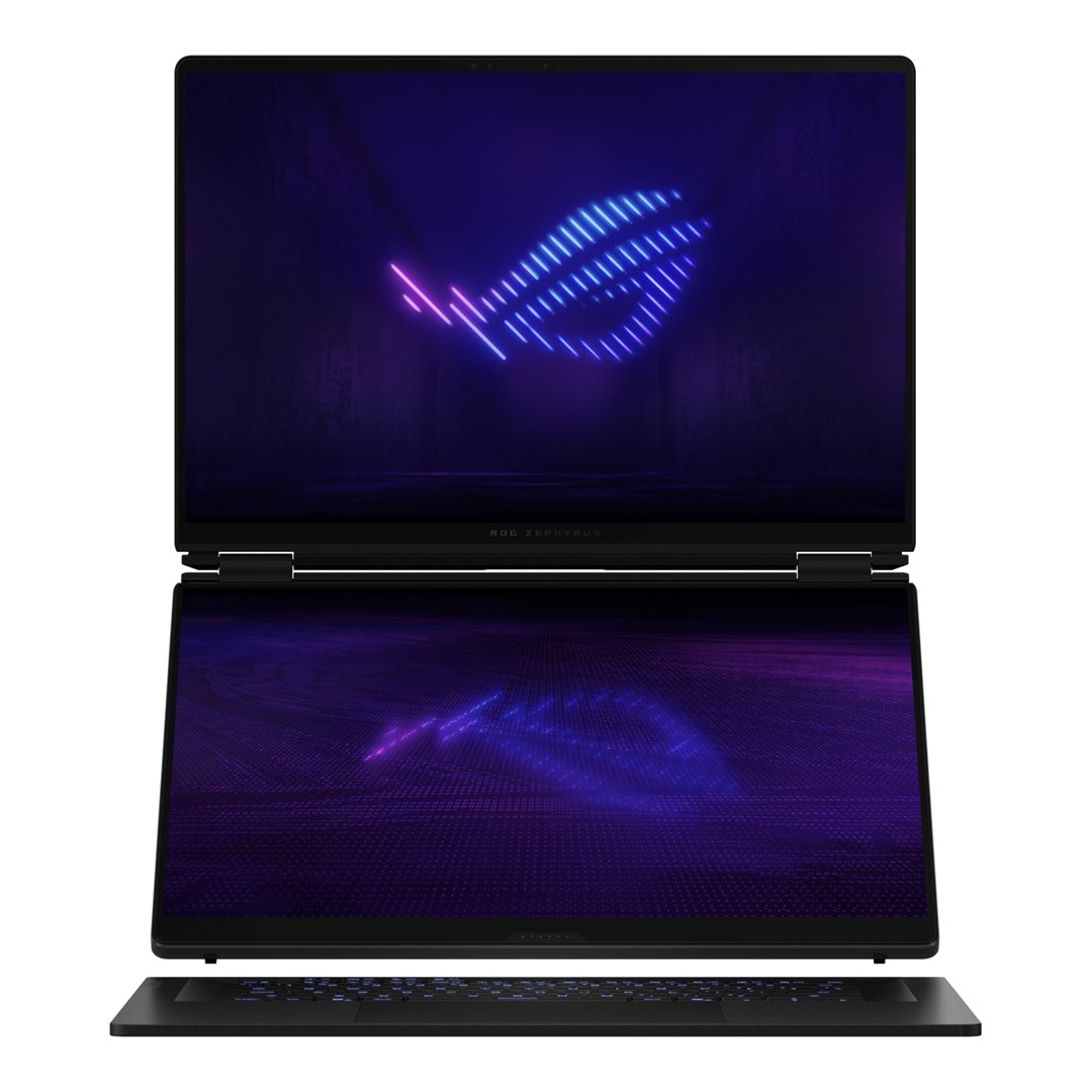 Laptop ASUS ROG Zephyrus Duo 16 GX651AX-U9322X (16.0", OLED, 3K, Intel Core Ultra 9 386H, 32GB, 2TB SSD, NVIDIA GeForce RTX 5090 24GB, Windows 11 Pro, Non-HR tipkovnica, Stellar Grey)