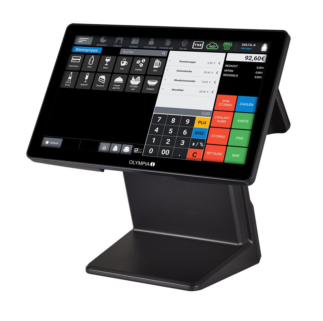 POS blagajna OLYMPIA T400K (15.6" Touch, Android, pisač)