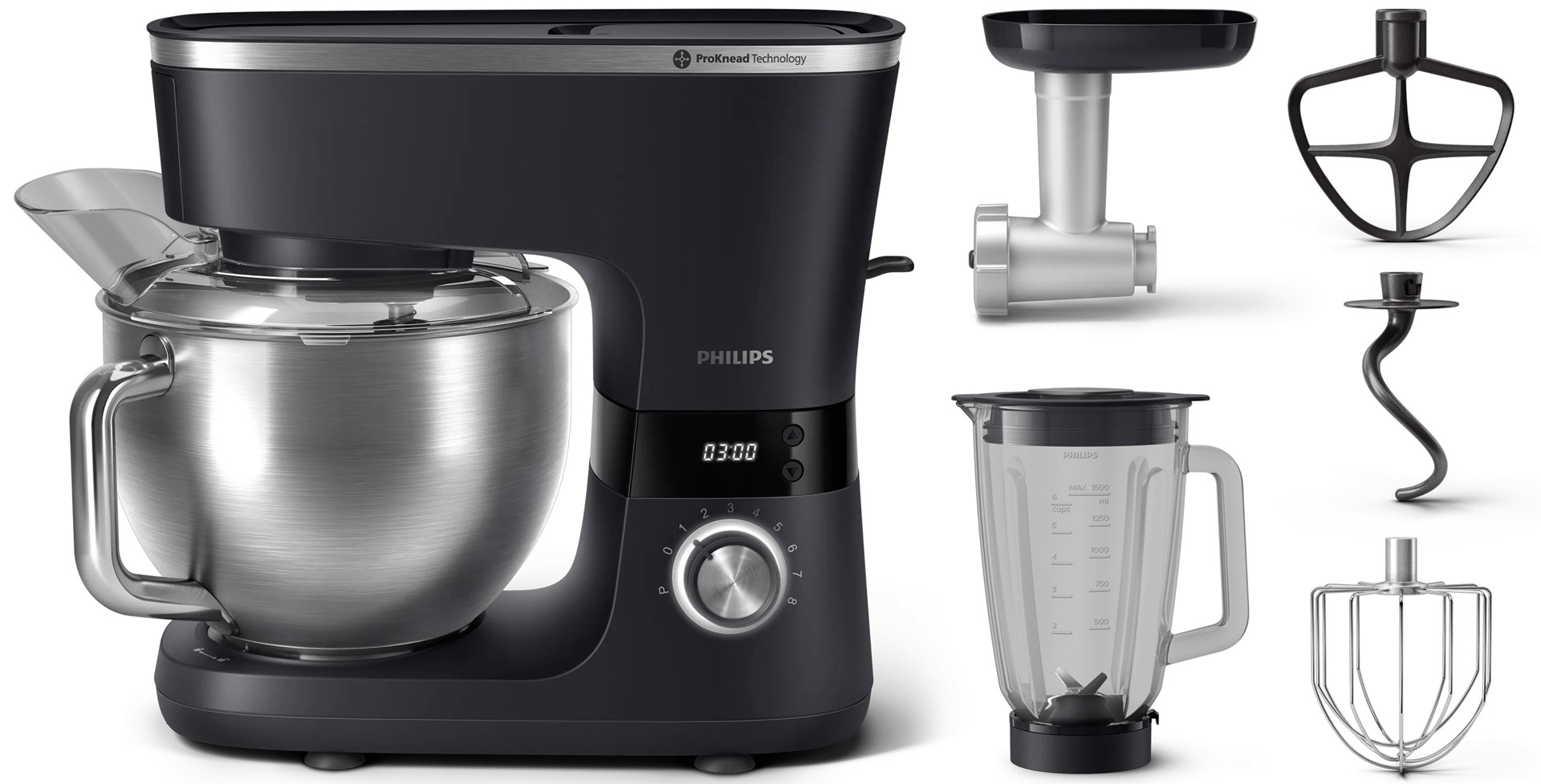 Philips HR7962/21 food processor 1000 W 5.5 L Black-8