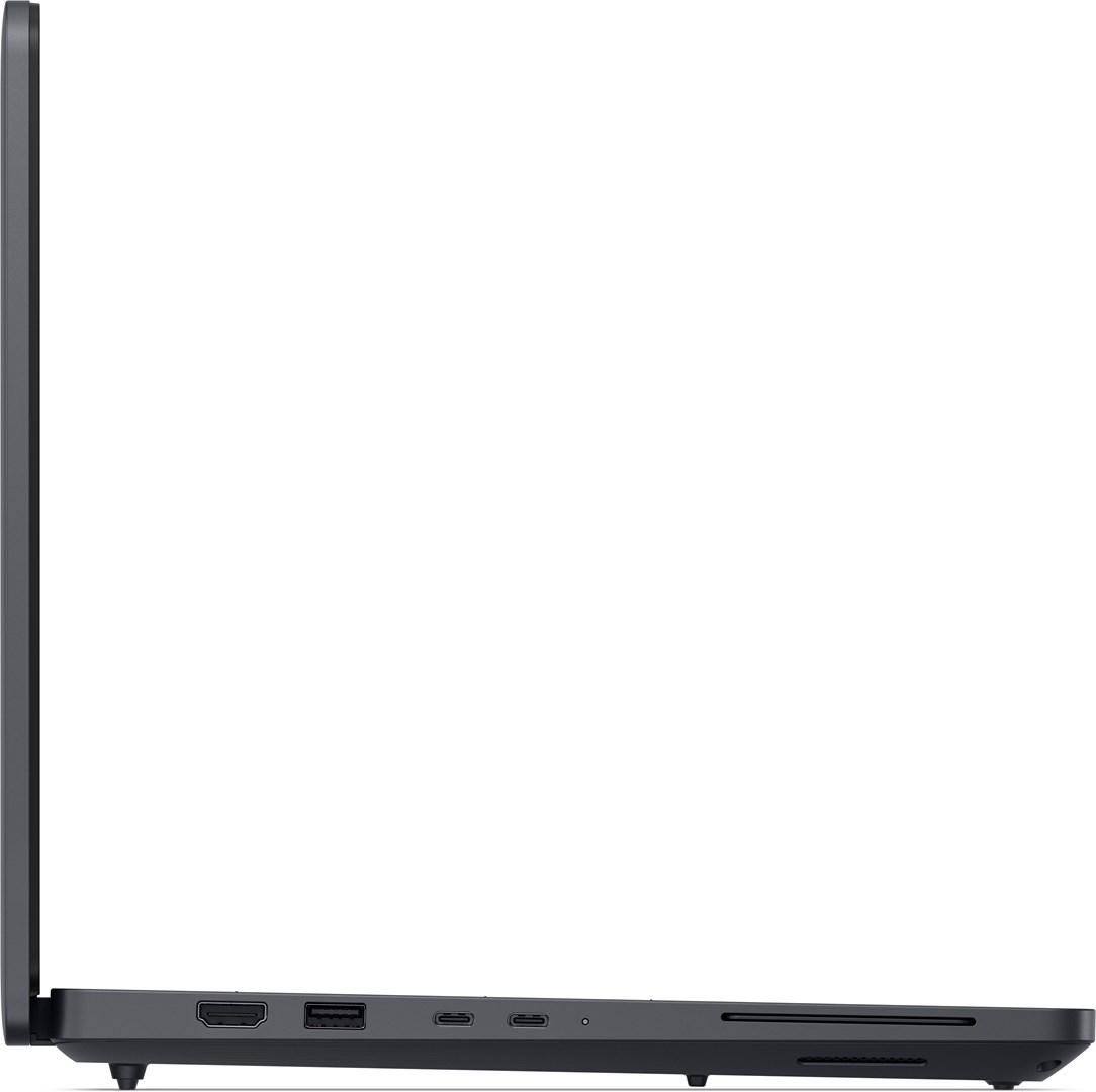 DELL Pro Max 14 MC14250 Intel Core Ultra 7 265H Mobile workstation 35.6 cm (14") Full HD+ 16 GB LPDDR5x-SDRAM 512 GB SSD Wi-Fi 7 (802.11be) Windows 11 Pro UK International Black-6