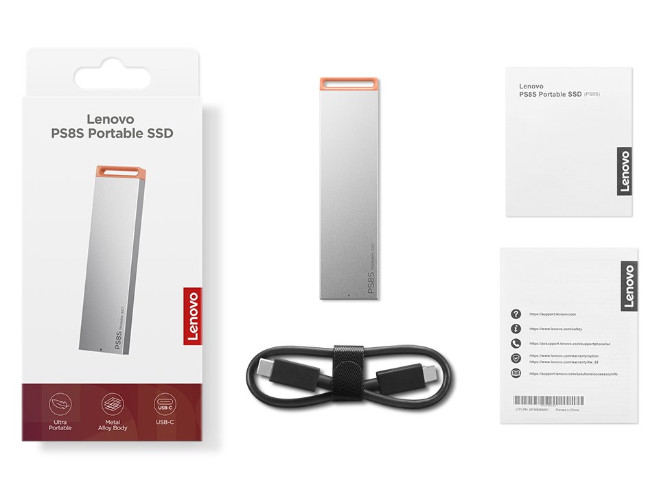 Vanjski SSD disk LENOVO PS8S 2TB (USB-C 3.2 Gen 2)-1