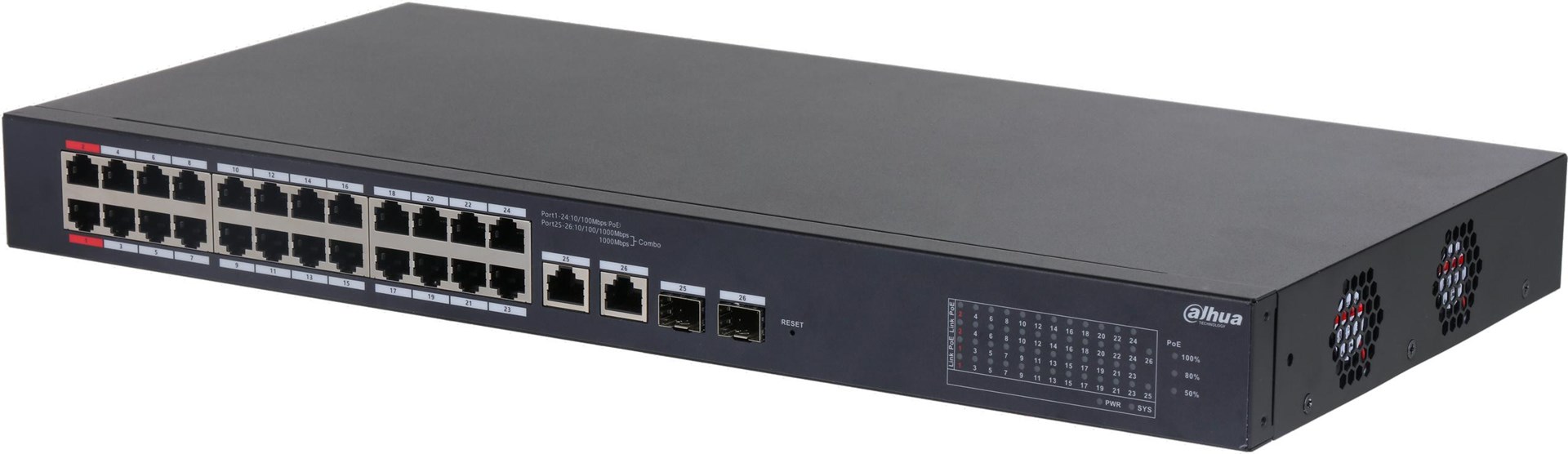 SWITCH DAHUA CS4226-24ET-375-0