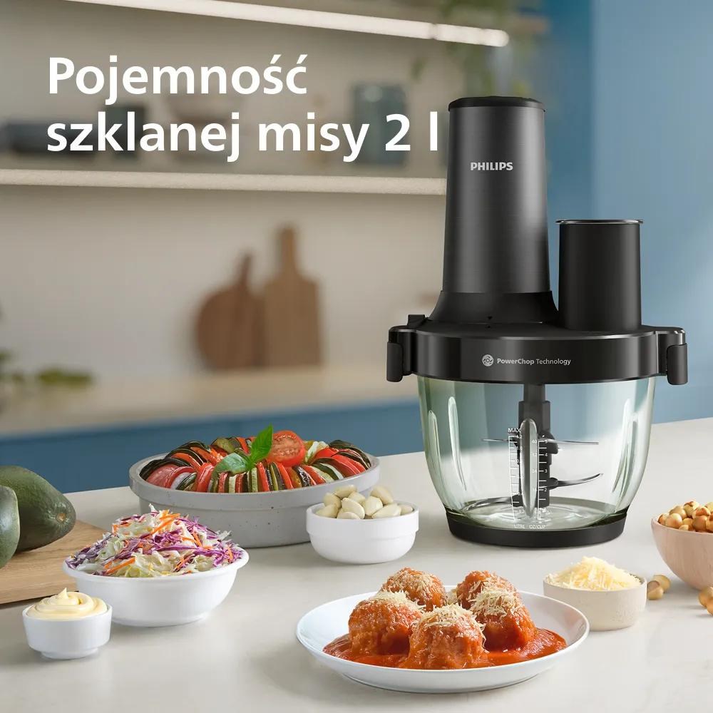 Sjeckalica PHILIPS 5000 series HR1507/00 (hibridna 6 u 1, 650 W, staklena zdjela 2 l)-10