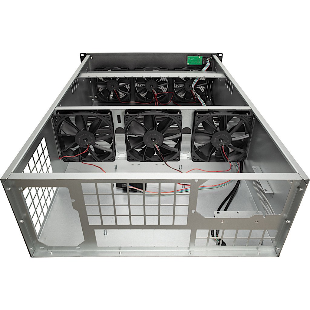 Inter-Tech IPC 4W40 Mining-Rack Black-2