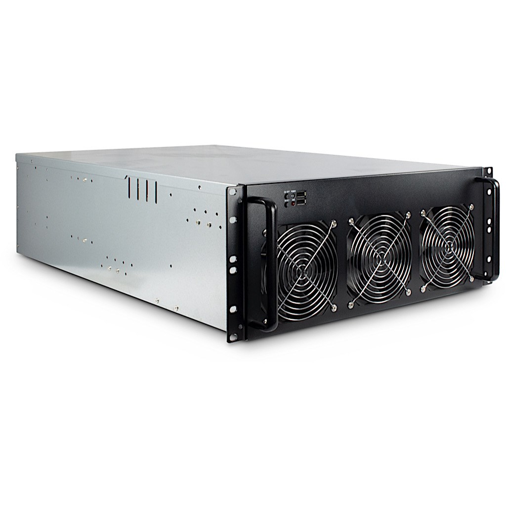 Inter-Tech IPC 4W40 Mining-Rack Black-0