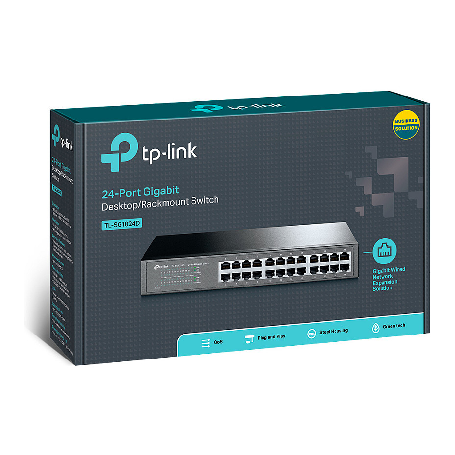 Mrežni switch TP-LINK TL-SG1024D (24-portni, Gigabit)-7