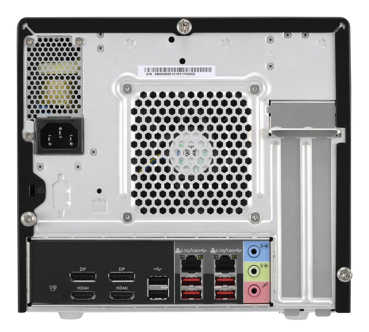 Shuttle XPC cube SB860R8 PC/workstation barebone Black Intel B860 LGA 1851 (Socket V1)-9