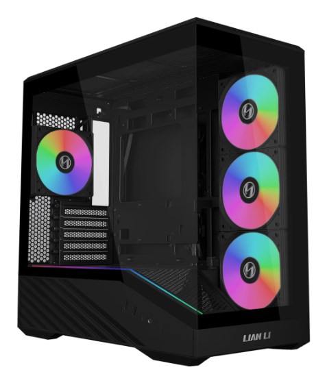 Kućište LIAN LI Vector V100R MINI ARGB (crna boja)-4