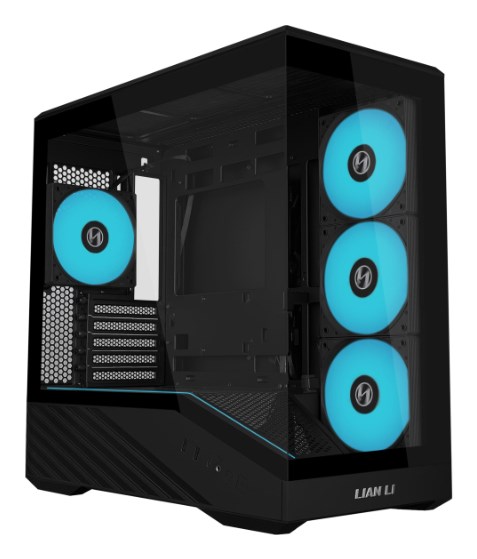Kućište LIAN LI Vector V100R MINI ARGB (crna boja)-10
