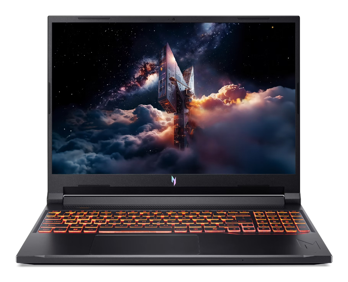 Laptop ACER Nitro V 16 AI ANV16-42 (16", IPS, WUXGA, AMD Ryzen 7 260, 16GB, 1TB SSD, NVIDIA GeForce RTX 5060, Windows 11 Home, Non-HR tipkovnica, Crna)