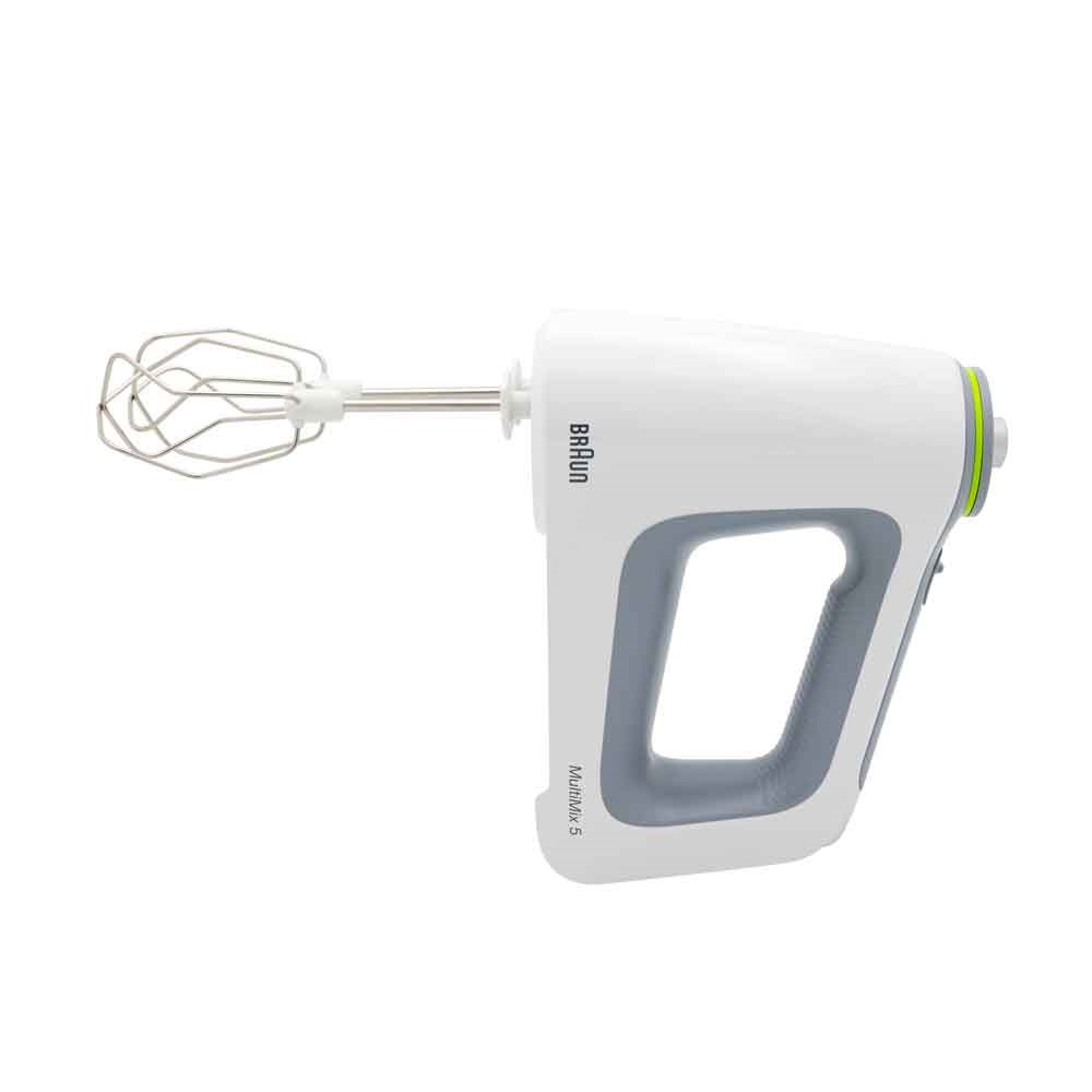 Braun HM 5107 WH Hand mixer 750 W Grey, White-5