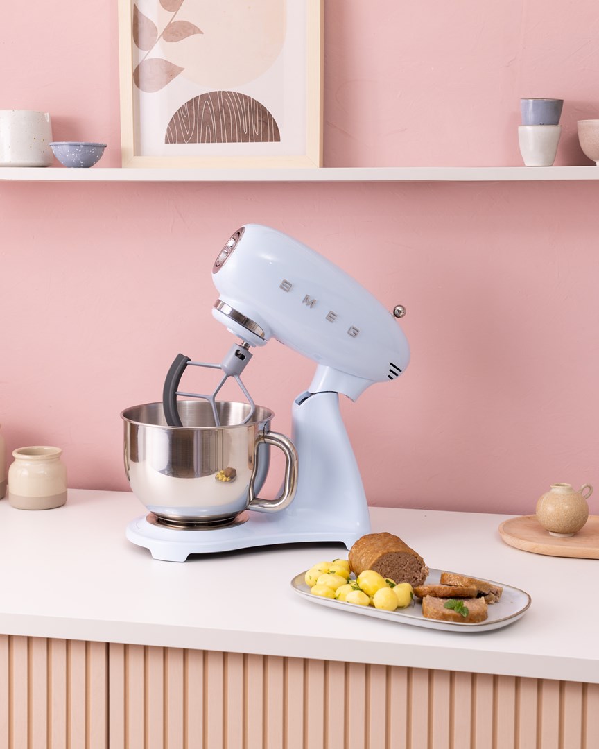 Smeg SMF05PBEU mixer Stand mixer 1000 W Blue-15