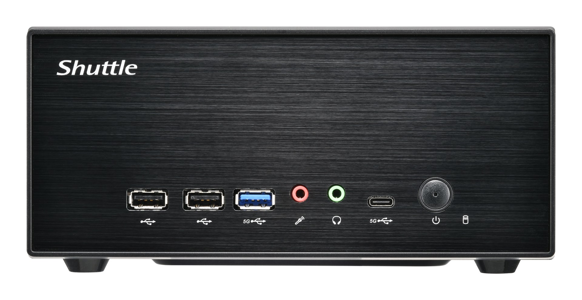 Shuttle XPC slim Barebone XB860G2 - S1851, Intel H860, 1xDP, 2xHDMI, 2 PCIe Slots (1x 16X & 1x X1), 2x Intel LAN (1G + 2.5G), 8x USB, 3x M.2, 24/7 permanent operation-1
