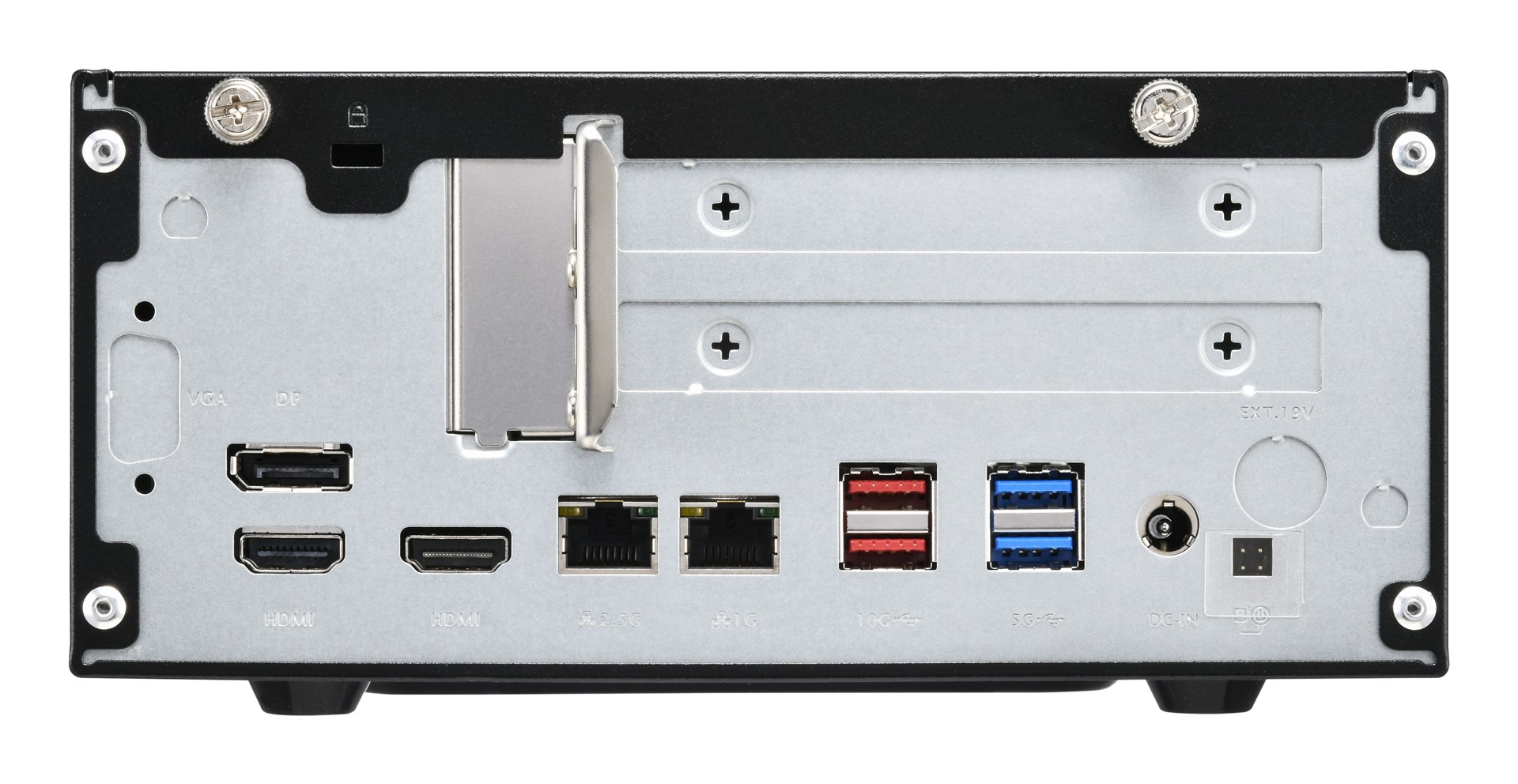 Shuttle XPC slim Barebone XB860G2 - S1851, Intel H860, 1xDP, 2xHDMI, 2 PCIe Slots (1x 16X & 1x X1), 2x Intel LAN (1G + 2.5G), 8x USB, 3x M.2, 24/7 permanent operation-4