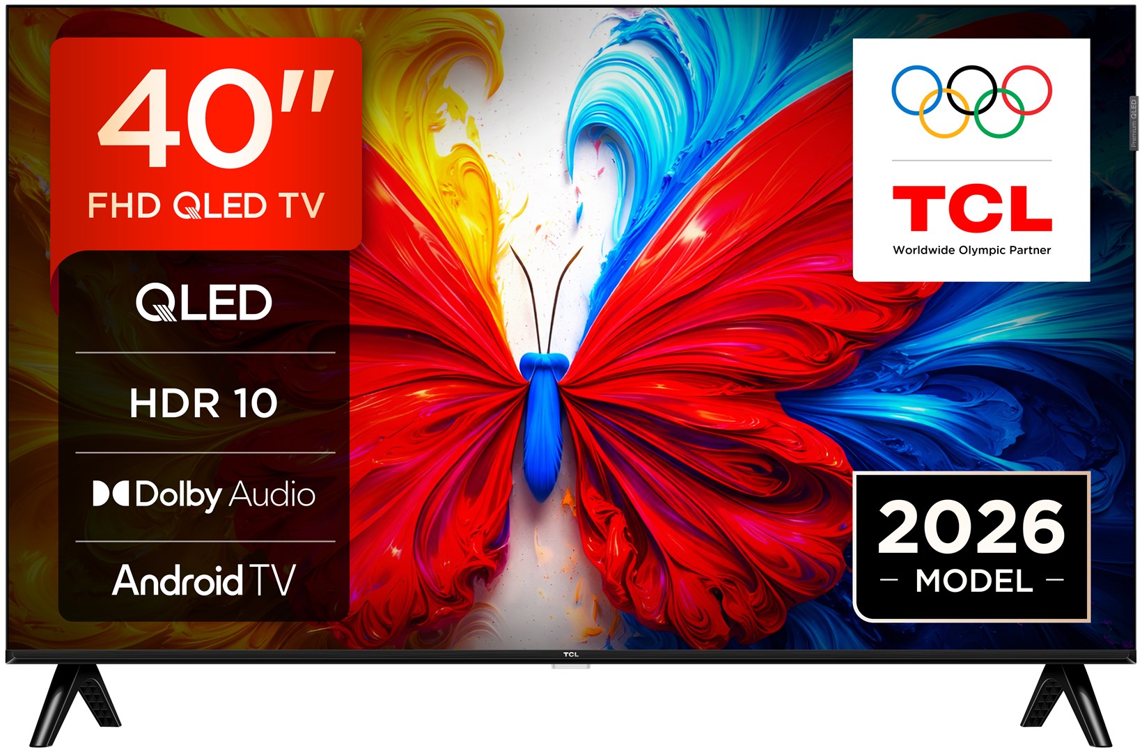 TCL S5L 40S5L TV 101.6 cm (40") Full HD Smart TV Wi-Fi Black 300 cd/m²