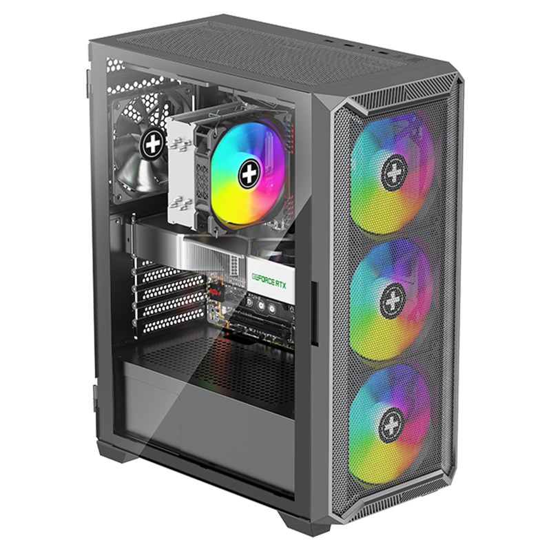 Kućište za računalo XILENCE Performance C Xilent Blade II X613.ARGB, Midi Tower, crna boja-2