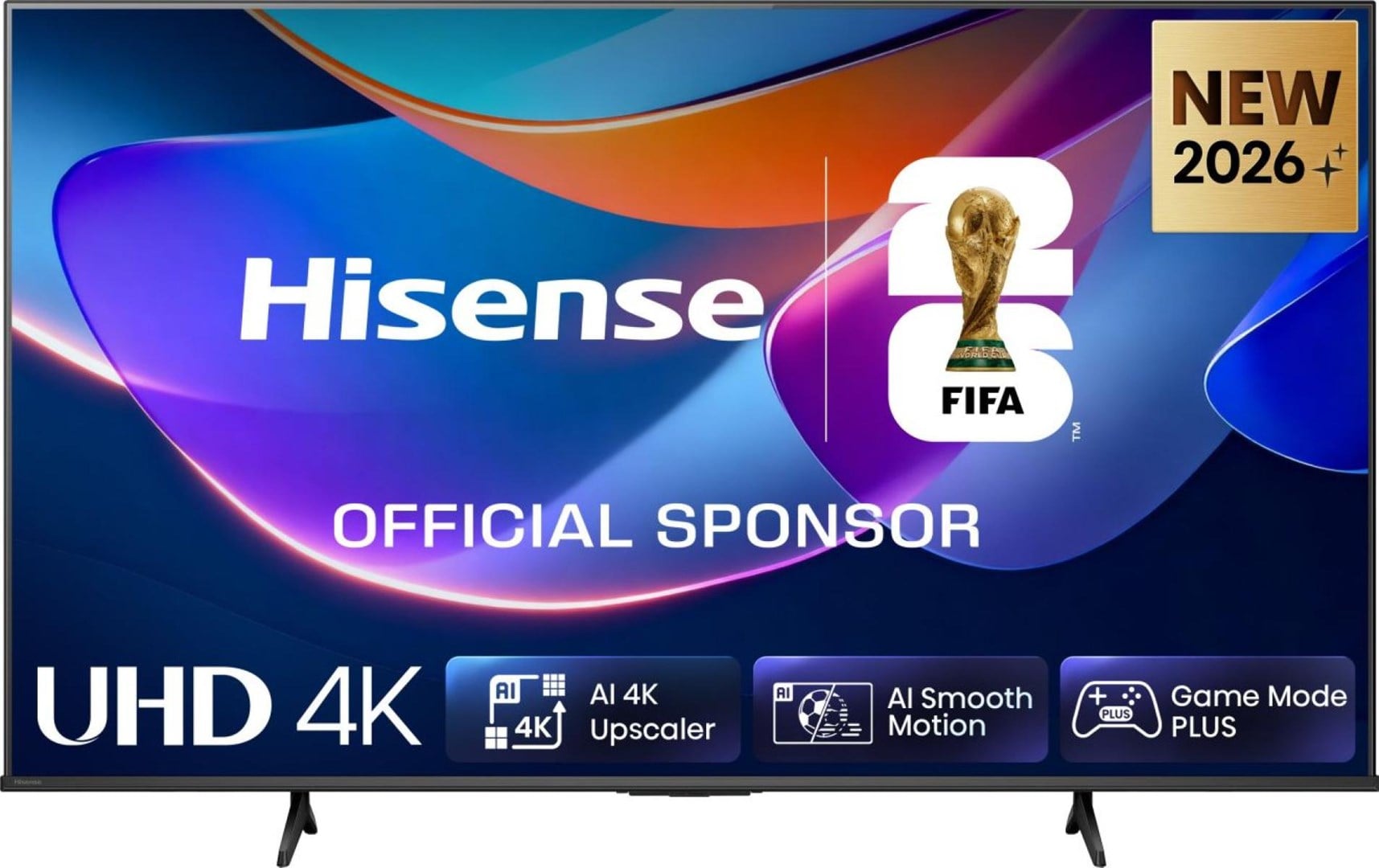 Hisense 43A6S 109.2 cm (43") 4K Ultra HD Smart TV Wi-Fi Black-0