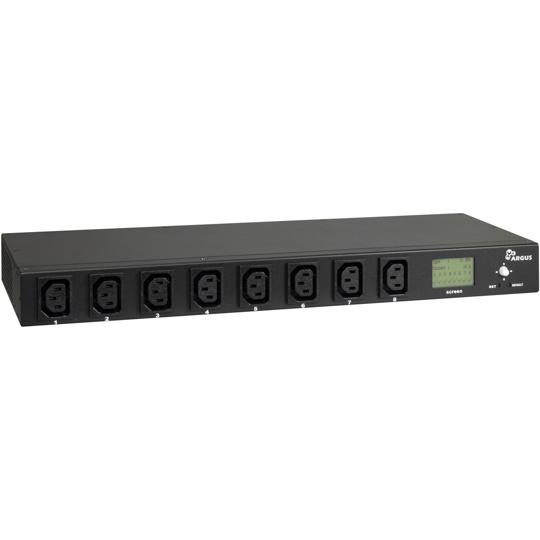Inter-Tech PDU SA-0816 power distribution unit (PDU) 8 AC outlet(s) Black-1