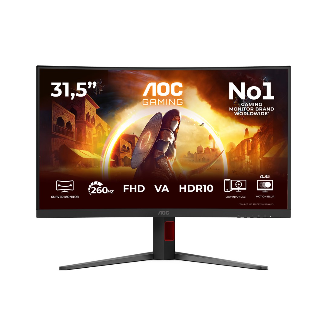 AOC G4 C32G4Z computer monitor 80 cm (31.5") 1920 x 1080 pixels Full HD LCD Black, Red-17