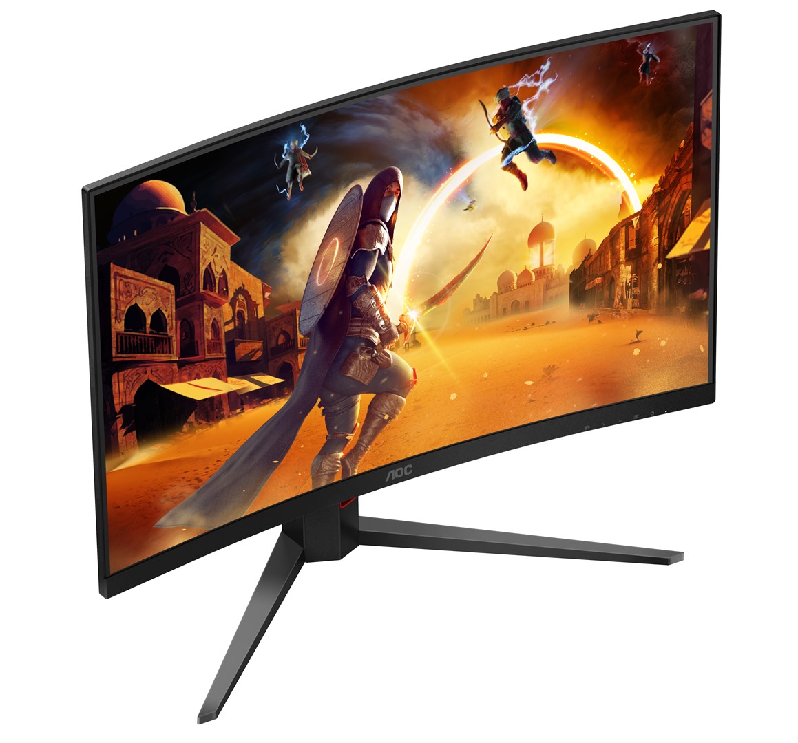 AOC G4 C32G4Z computer monitor 80 cm (31.5") 1920 x 1080 pixels Full HD LCD Black, Red-3