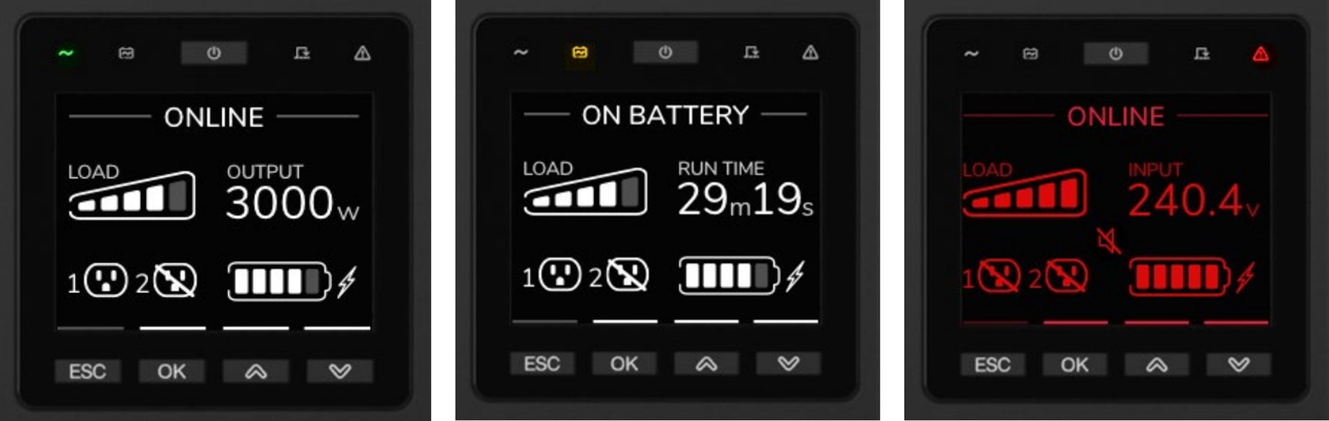 UPS besprekidno napajanje APC Smart-UPS On-Line SRT5KRMXLI-NC, 5kVA/5kW, Rack/Tower-5