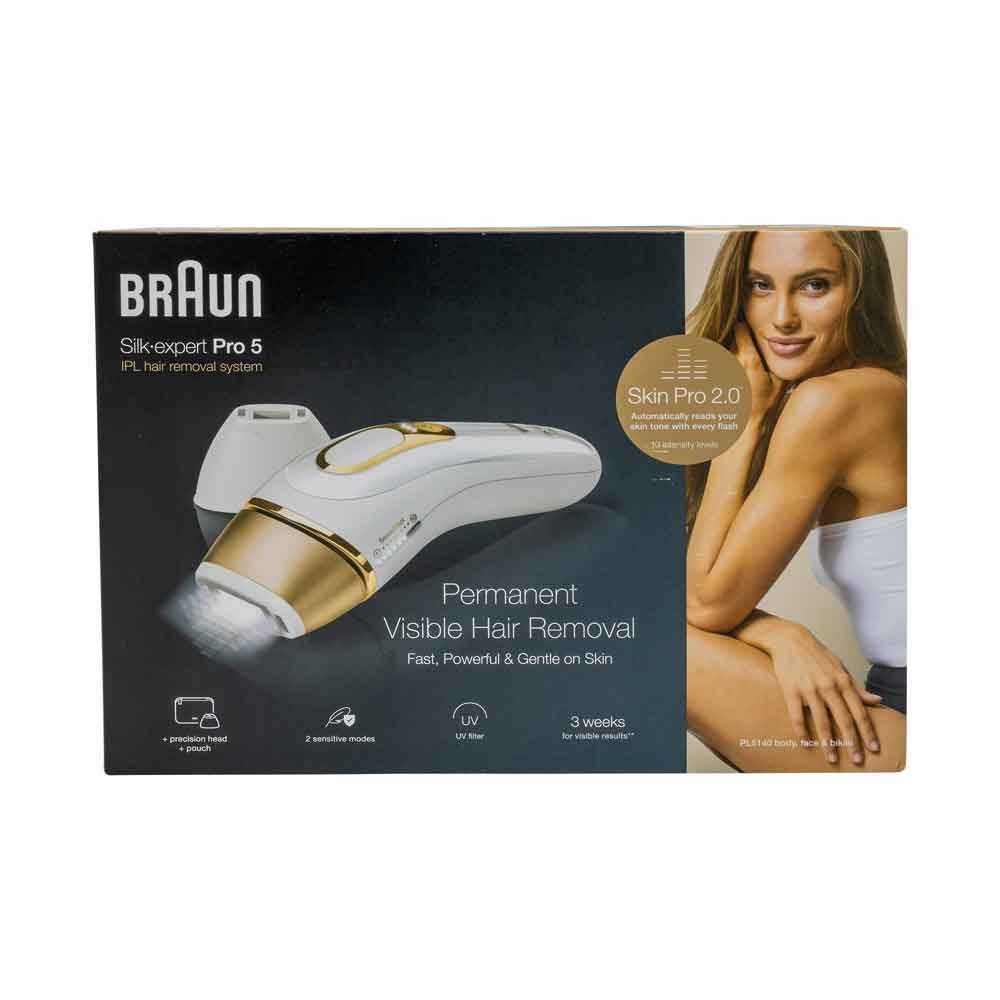 Braun Silk-expert Pro Silk·expert Pro 5 PL5140 Intense pulsed light (IPL) Gold, White-10