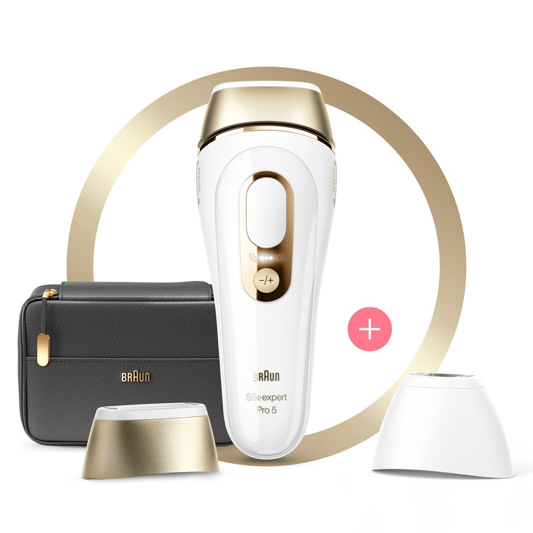 Braun Silk-expert Pro Silk·expert Pro 5 PL5140 Intense pulsed light (IPL) Gold, White-0