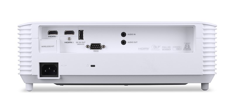 Acer P1558I Standard throw projector 5200 ANSI lumens DLP WUXGA (1920x1200) 3D White
