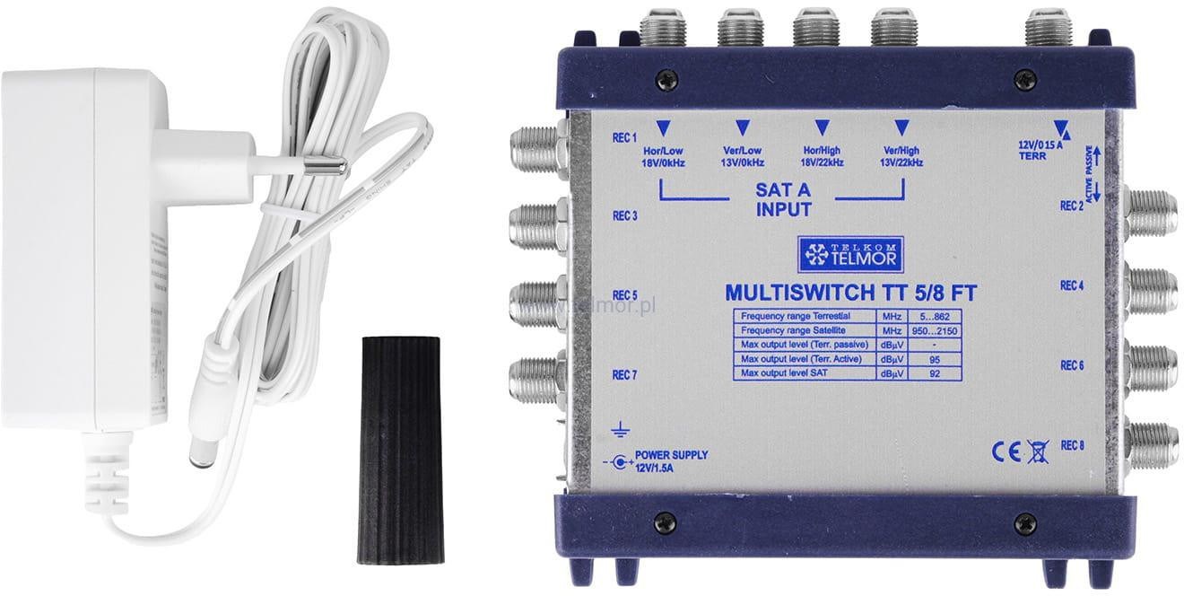 Multiswitch TT 5/8 Telmor - końcowy-0