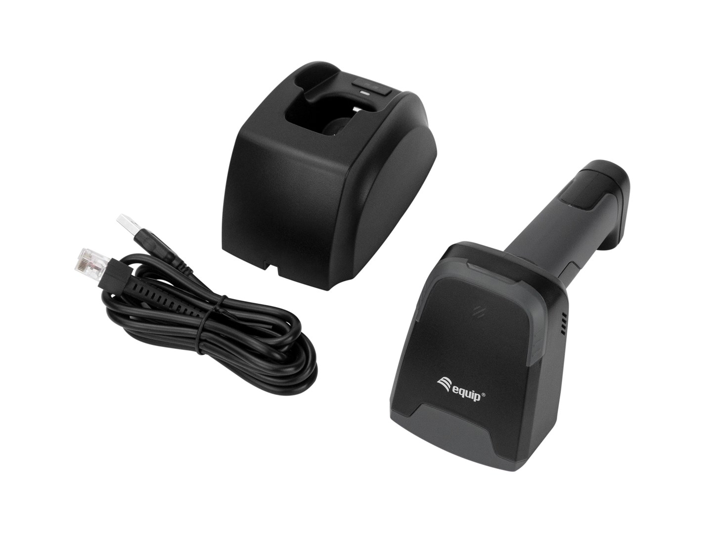 Equip Wireless 2D 2.4GHz + Bluetooth Barcode Scanner, with charging Stand-6
