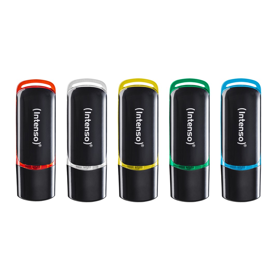 Intenso 3511595 USB flash drive 64 GB USB Type-A 2.0 Black, Red, Green, Transparent, Yellow, Blue-2