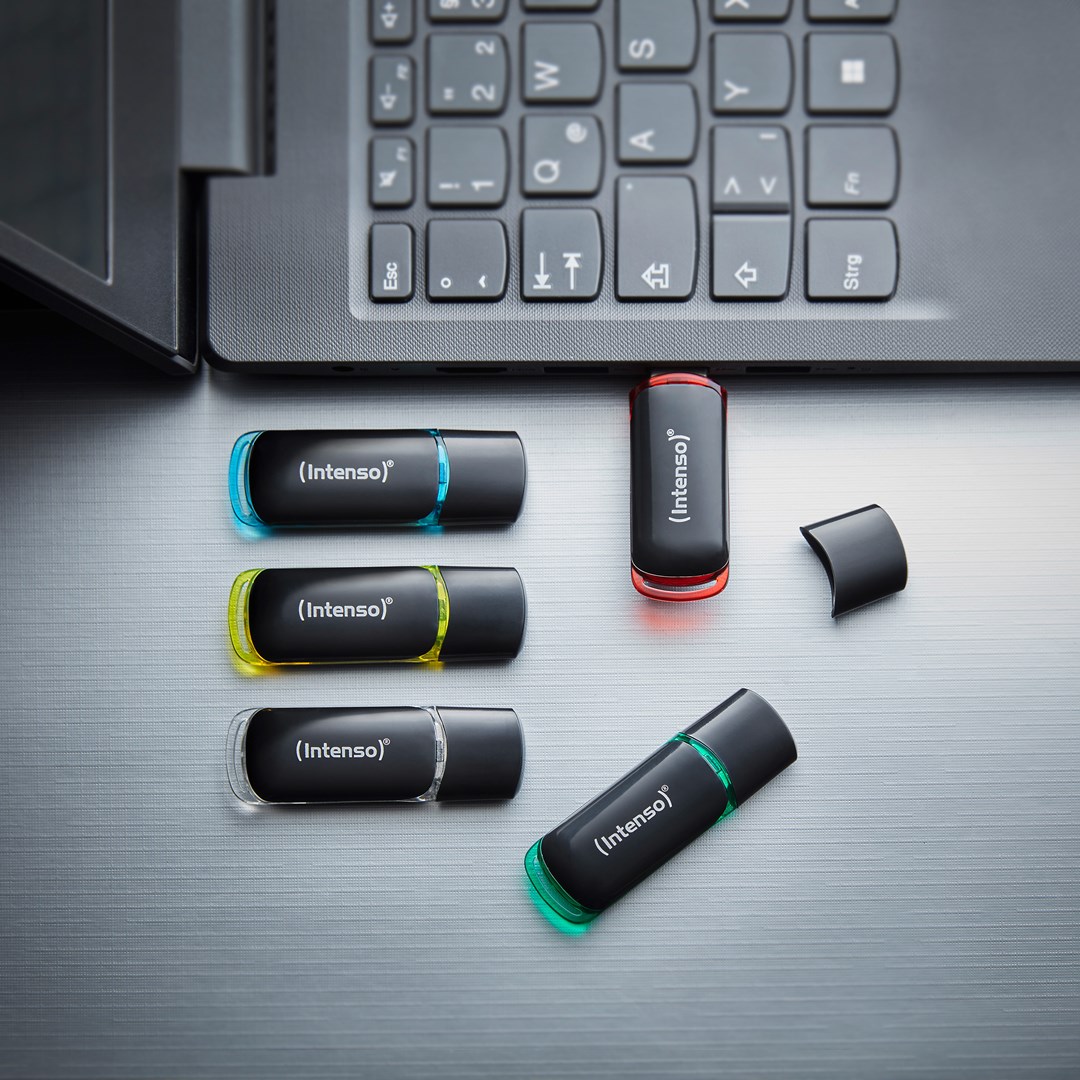 Intenso 3511595 USB flash drive 64 GB USB Type-A 2.0 Black, Red, Green, Transparent, Yellow, Blue-3