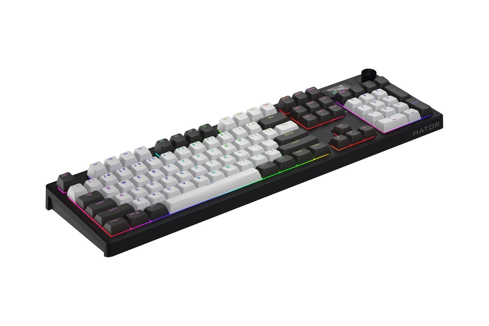 HATOR Skyfall Pro Wireless 100 keyboard Gaming USB + RF Wireless + Bluetooth QWERTY US English Black, Grey-3