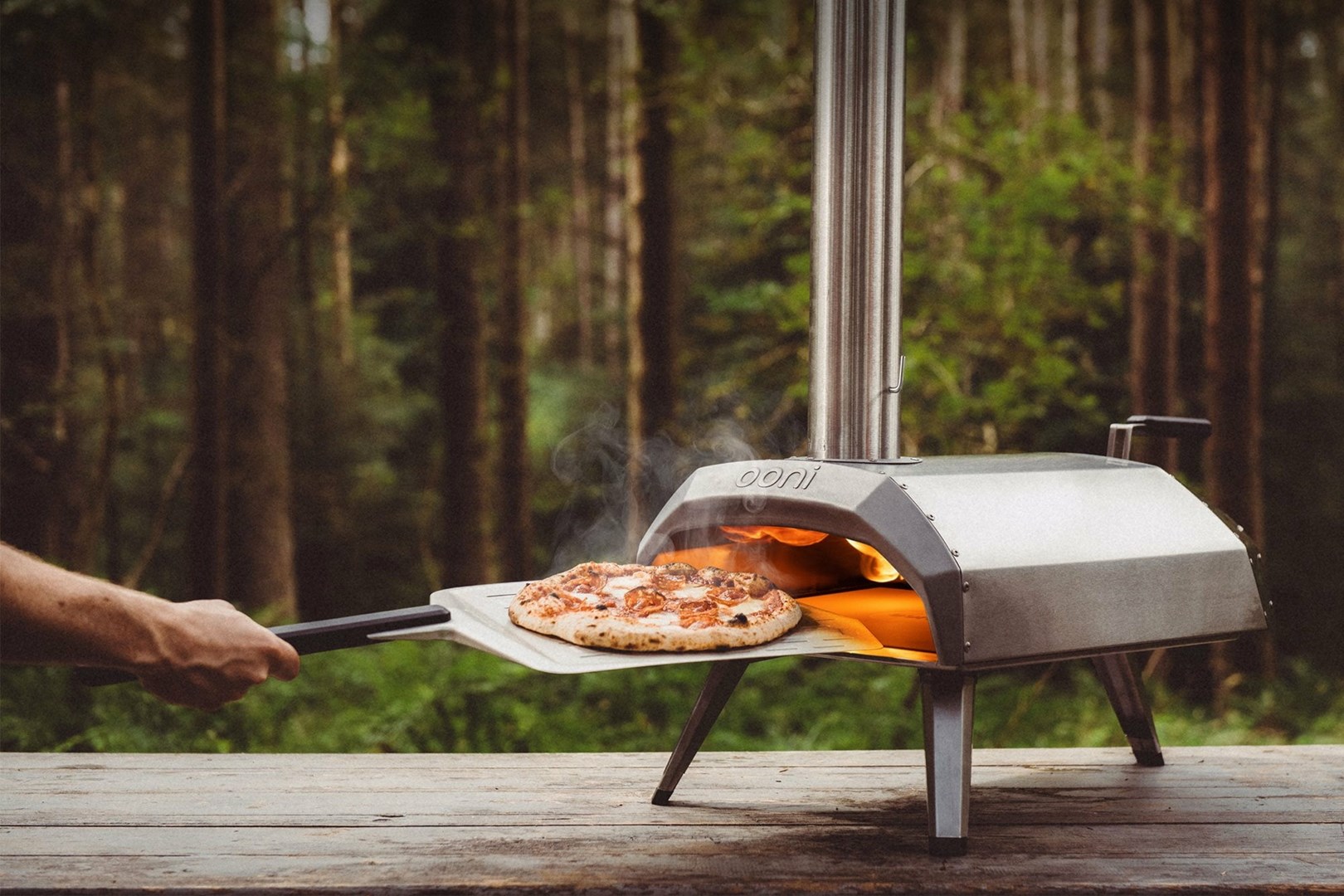 Prijenosna peć za pizzu OONI Karu 12 (na drva, ugljen ili plin)-9