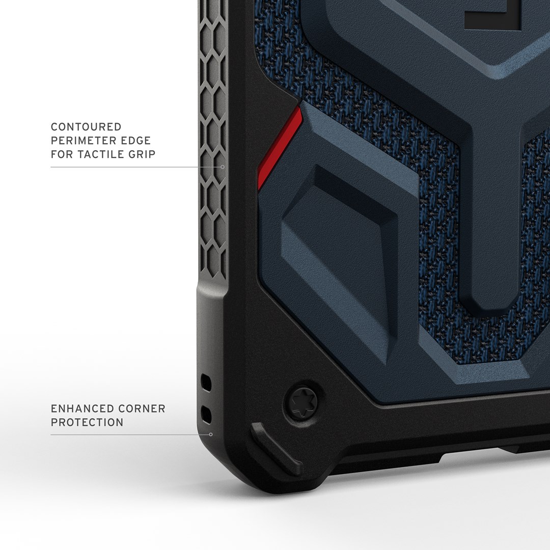 Zaštitna maska UAG Monarch Pro Kevlar za Samsung Galaxy S23 Ultra, Mallard plava boja-4