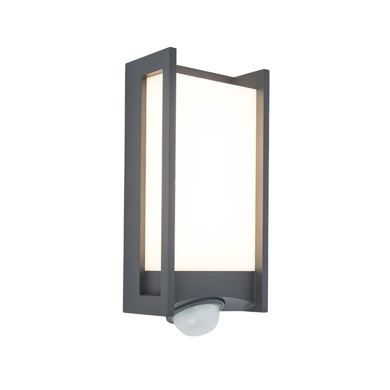 Vanjska zidna LED svjetiljka LUTEC QUBO 14W antracit siva-4