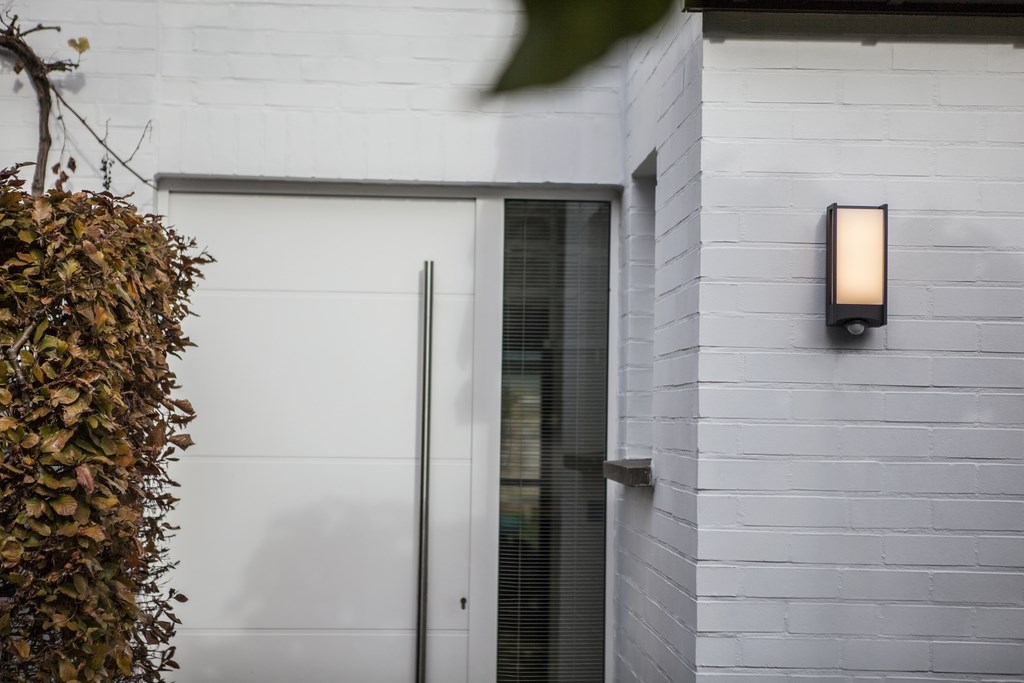 Vanjska zidna LED svjetiljka LUTEC QUBO 14W antracit siva-1