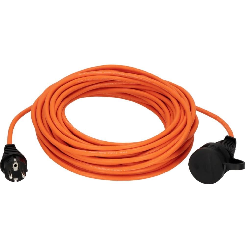 Brennenstuhl 1169940 power extension 20 m 1 AC outlet(s) Outdoor Orange-1