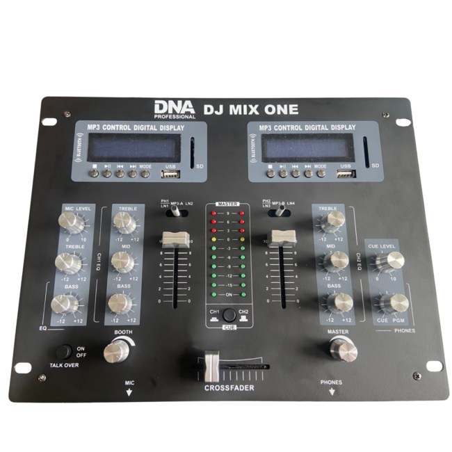 DJ mixer DNA PROFESSIONAL DJ MIX ONE (2-kanalni, Bluetooth)-0