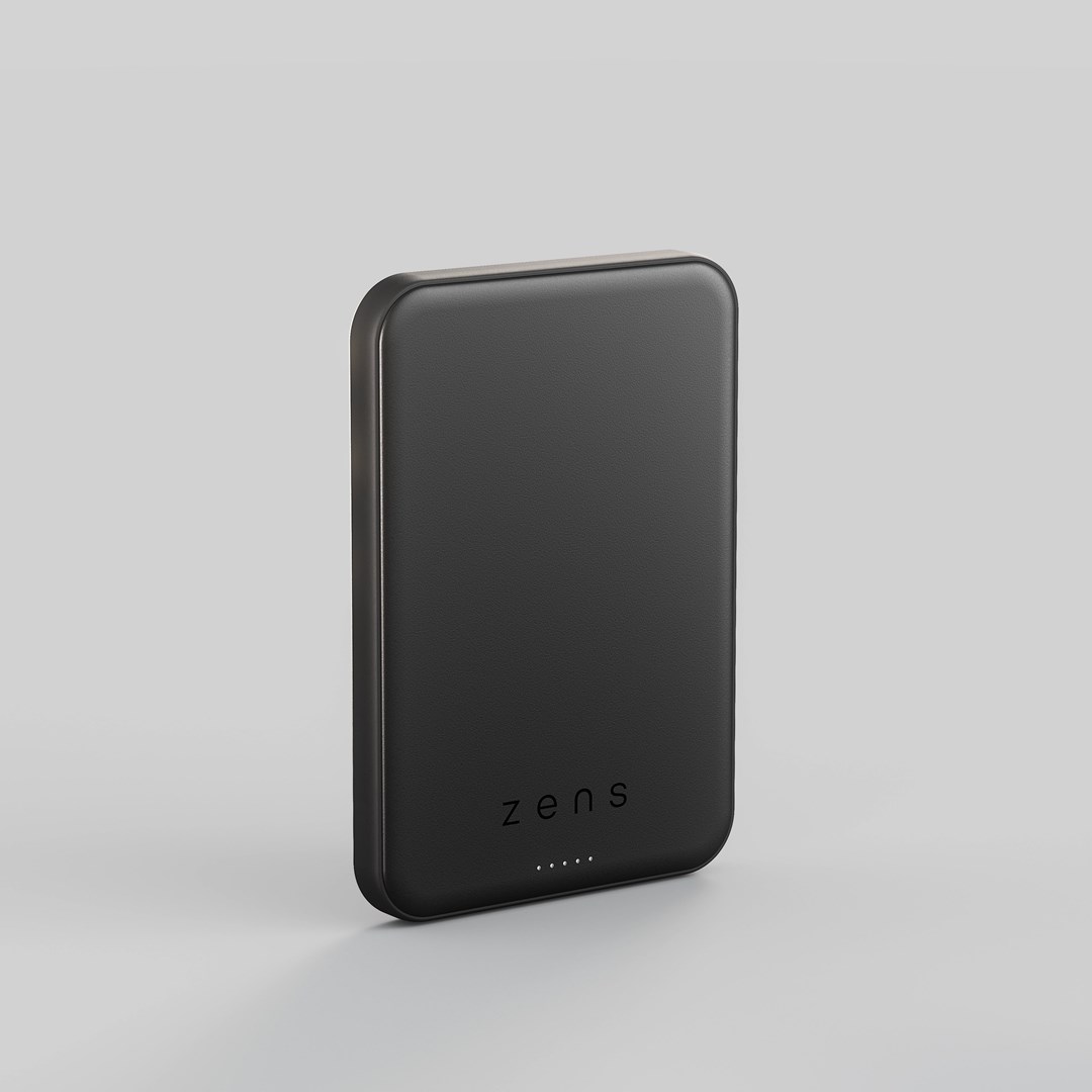 Prijenosna baterija ZENS Powerbank Pro 10000 mAh 30W (bežično punjenje) crna boja-2