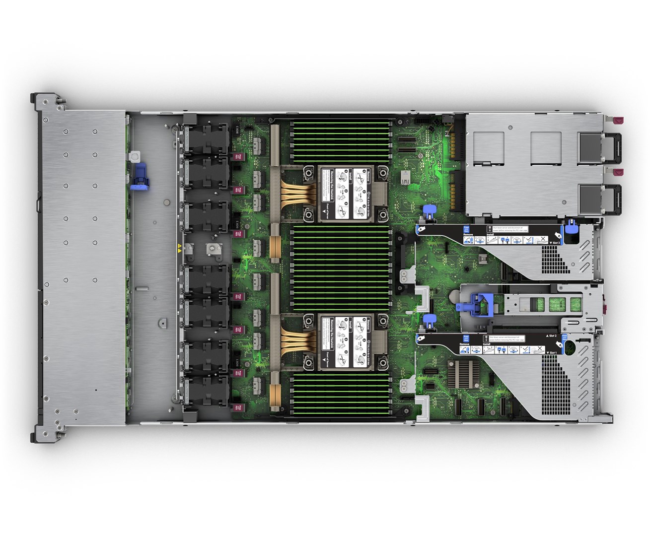 HPE ProLiant DL360 Gen11 4509Y 2.6GHz 8c 1P 2x32GB-R 8SFF MR408i-o 2x480GB SSD 2x1000W PS EU Server-2