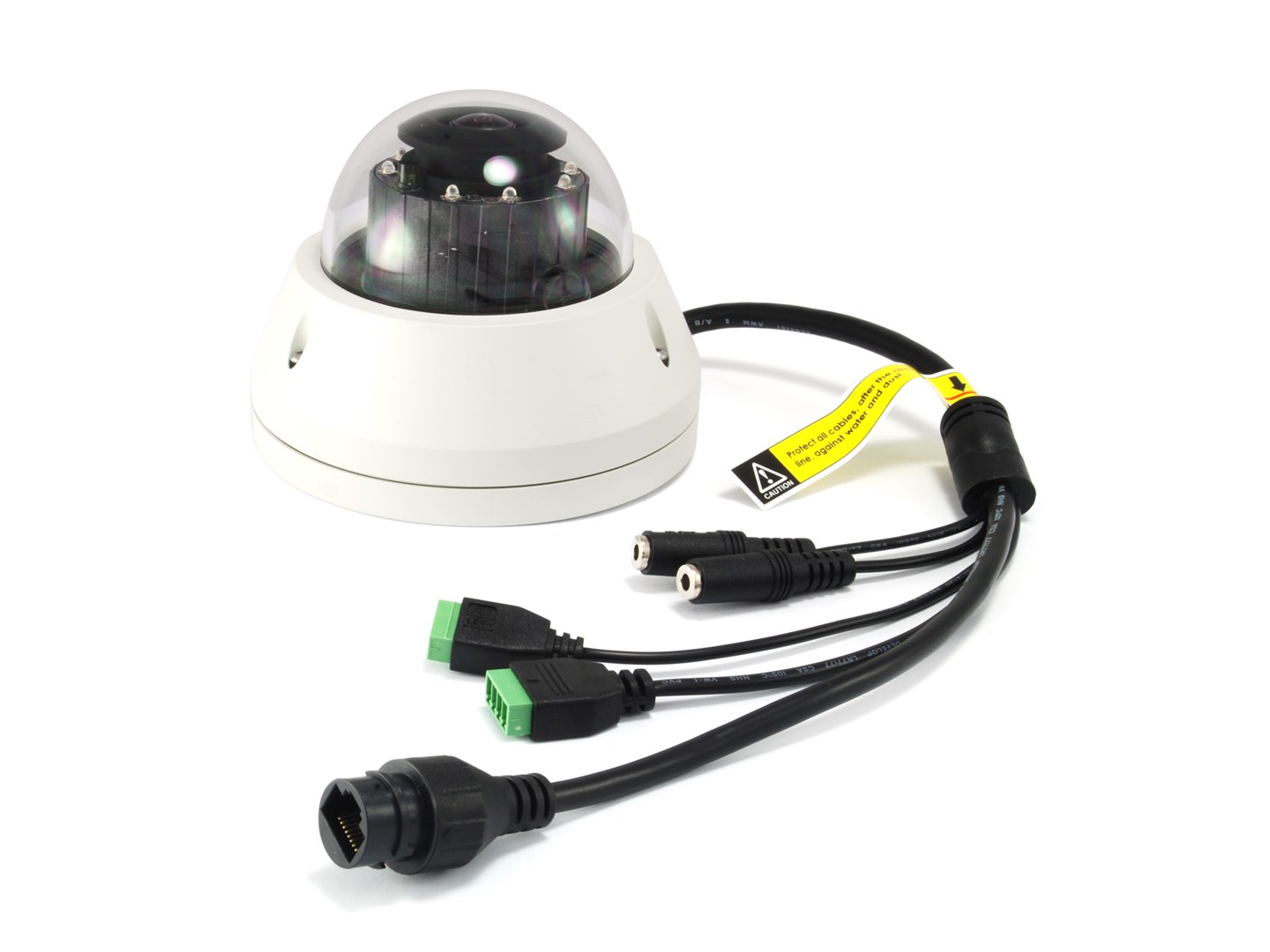 LevelOne HUBBLE Fixed Dome IP Network Camera, H.265, 3-Megapixel, 802.3af PoE, IR LEDs, Indoor/Outdoor, Vandalproof-2