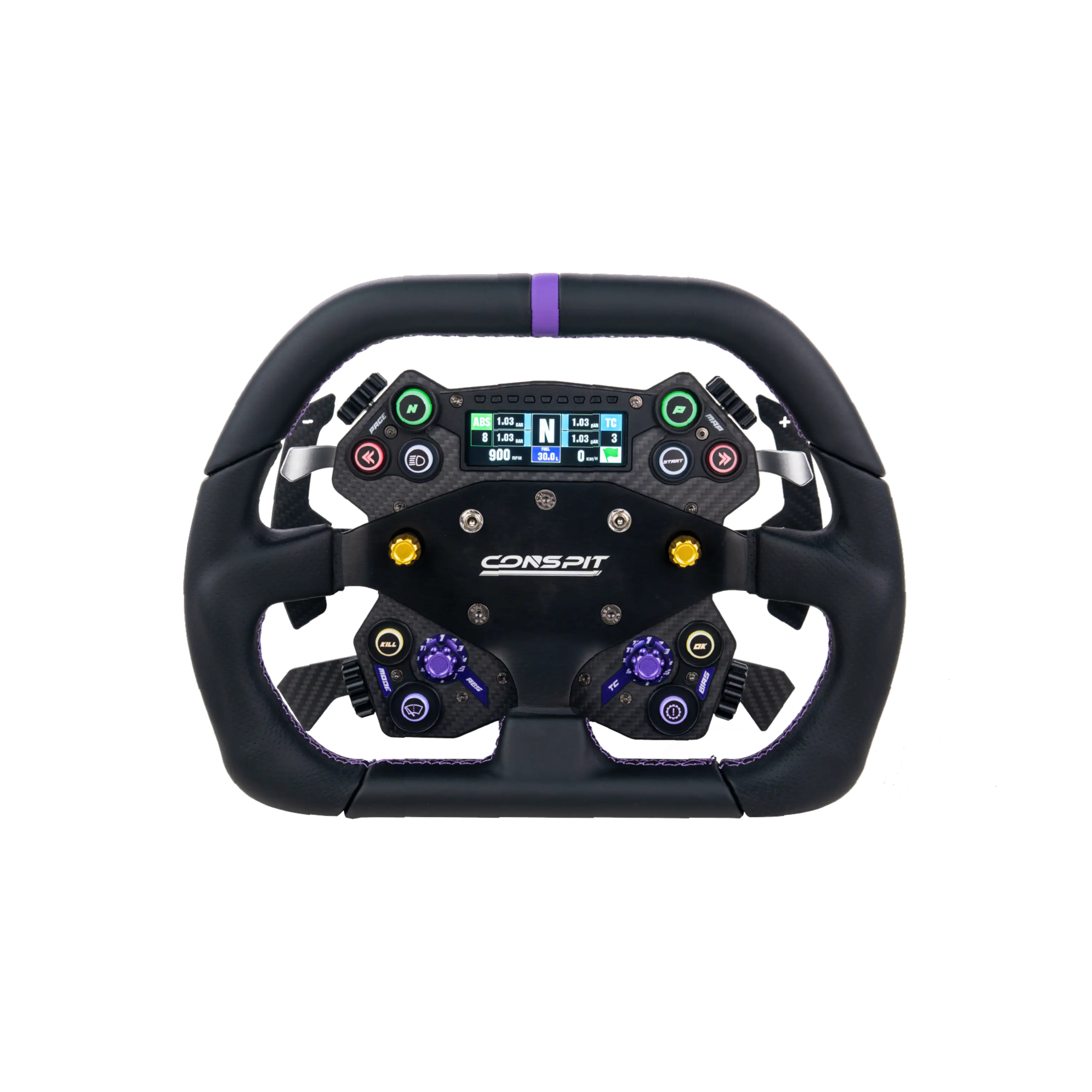 Volan za sim racing CONSPIT DX320 (D-oblik, 320 mm)-2