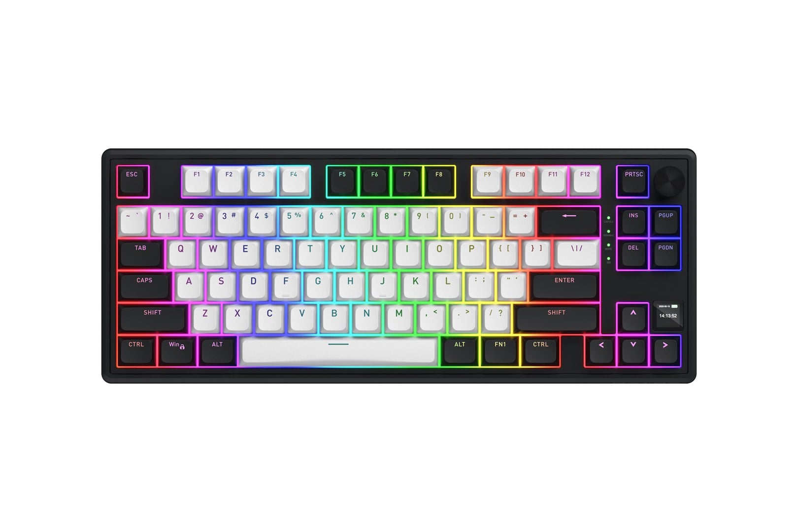 HATOR Skyfall 80 MAG ULTIMA 8K wireless keyboard Gaming USB + RF Wireless + Bluetooth QWERTY US English Black, White