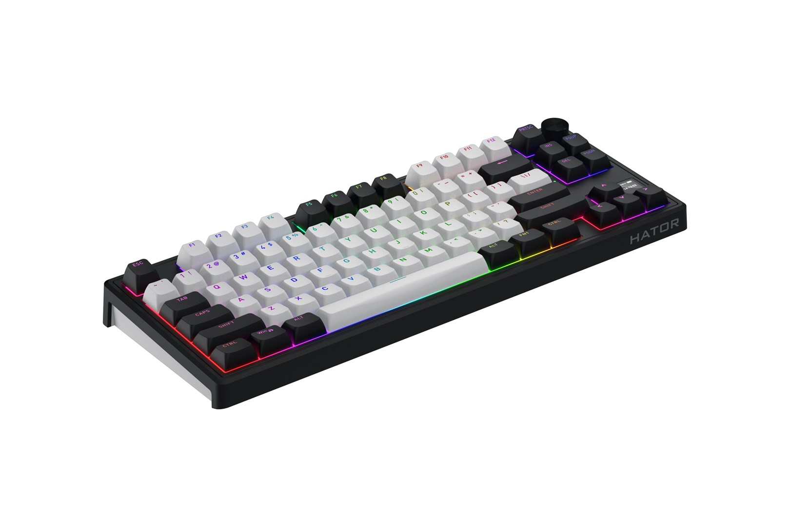HATOR Skyfall 80 MAG ULTIMA 8K wireless keyboard Gaming USB + RF Wireless + Bluetooth QWERTY US English Black, White-3