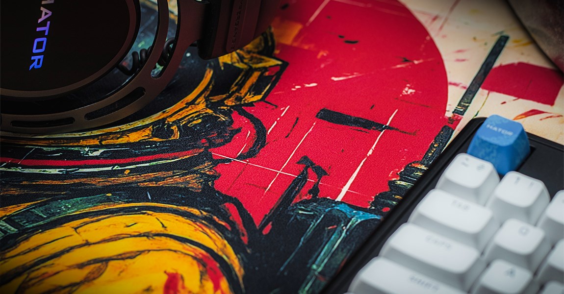 HATOR Tonn EVO 3XL Astronaut Gaming mouse pad Multicolor-8